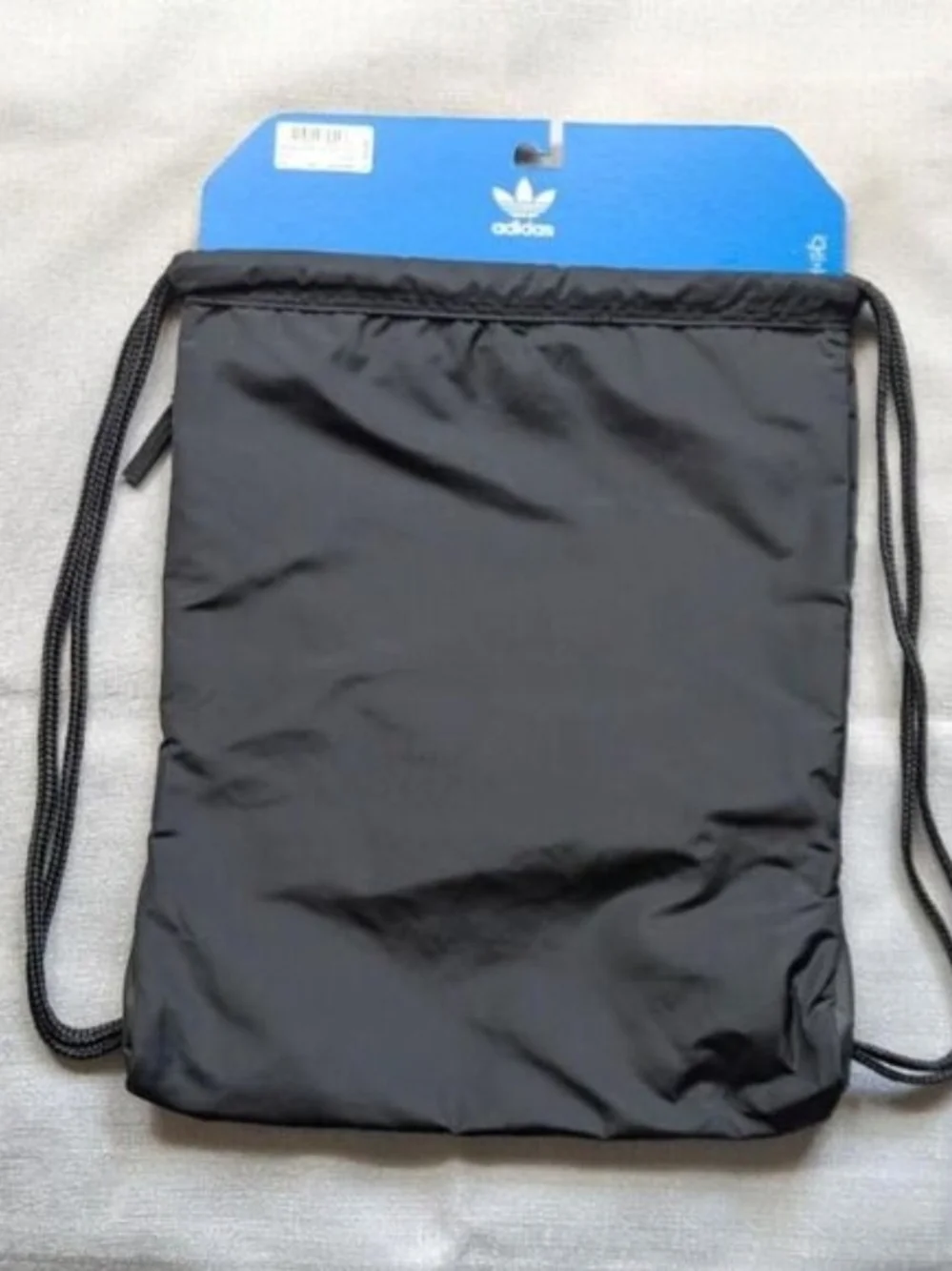Adidas Black And White Drawstring Backpack NEW!